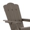 Flash Furniture Brown Adirondack Rocking Chair with Cupholder LE-HMP-1044-31-BR-GG - alternate 9